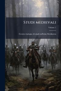 Studi medievali; Volume 1