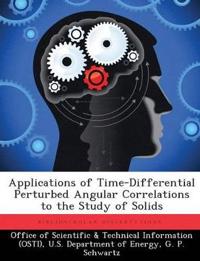 Applications of Time-Differential Perturbed Angular Correlations to the Study of Solids