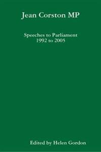 Jean Corston MP Speeches to Parliament 1992 to 2005
