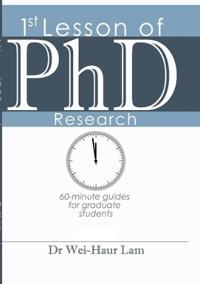 1st Lesson of PhD Research