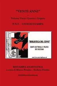 Venti Anni - Volume Terzo