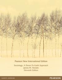 Sociology: A Down-to-Earth Approach