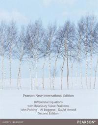 Differential Equations with Boundary Value Problems