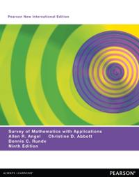 Survey of Mathematics with Applications, A