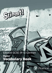 Stimmt! Edexcel GCSE German Higher Vocab Book (pack of 8)
