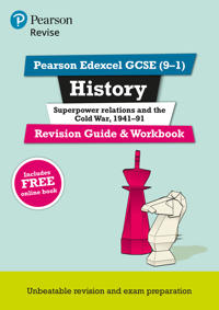 Pearson REVISE Edexcel GCSE History Superpower relations and the Cold War Revision Guide incl. online revision and quizzes - for 2026, 2027 exams