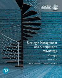Bokomslag för Strategic Management and Competitive Advantage: Concepts Global Edition