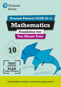 Pearson REVISE Edexcel GCSE Maths (Foundation) Ten-Minute Tests - for 2026, 2027 exams