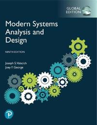 Bokomslag för "Modern Systems Analysis and Design, Global Edition"