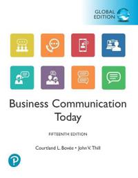 Business Communication Today, Global Edition