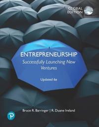 Entrepreneurship: Successfully Launching New Ventures, Global Edition -- MyLab Entrepreneurship with Pearson eText