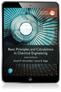 Bokomslag for "Basic Principles and Calculations in Chemical Engineering, Global Edition"
