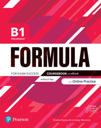 Formula B1 Preliminary Coursebook without key & eBook with Online Practice Access Code