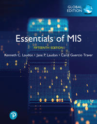 Bokomslag for "Essentials of MIS, Global Edition"