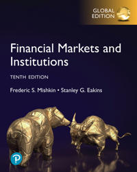 Bokomslag for "Financial Markets and Institutions, Global Edition"