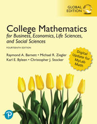 College Mathematics for Business, Economics, Life Sciences, and Social Sciences, Global Edition + MyLab Math with Pearson eText (Package)