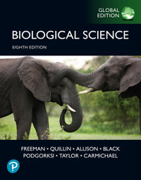 Bokomslag for "Biological Science, Global Edition + Mastering Biology with Pearson eText (Package)"