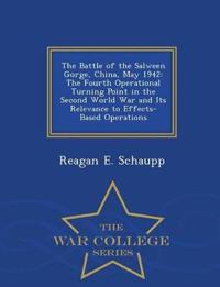 The Battle of the Salween Gorge, China, May 1942