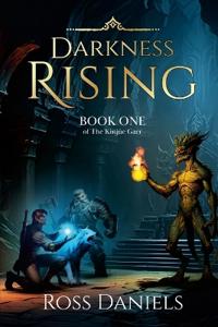 Kirjan kansi "Darkness Rising"