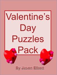 Valentine's Day Fun Puzzles Pack