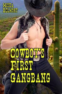 Cowboy's First Gangbang