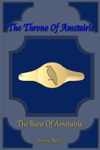 Kirjan kansi "The Throne Of Amstairis"