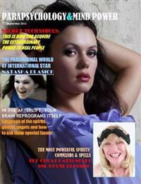PARAPSYCHOLOGY & MIND POWER MAGAZINE. September 2013. ECONOMY EDITION.