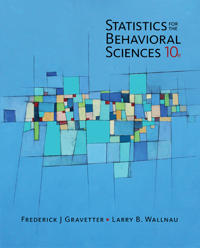 Statistics for The Behavioral Sciences