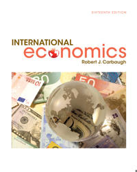 Bokomslag för "International Economics"