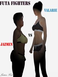 Futa Fighters Valarie vs Jazmen