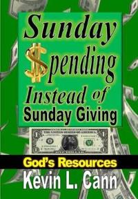 Kirjan kansi "Sunday Spending Instead of Sunday Giving"