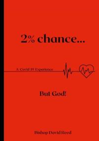 Kirjan kansi "2% Chance but God!"