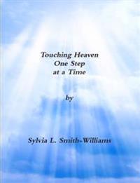 Kirjan kansi "Touching Heaven One Step at a Time"