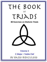 Book of Triads: Treble Clef Edition
