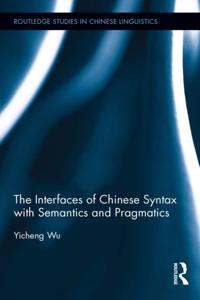 Routledge Studies in Chinese Linguistics