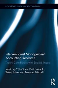 Routledge Studies in Accounting