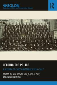 Routledge SOLON Explorations in Crime and Criminal Justice Histories