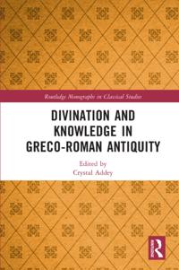 Routledge Monographs in Classical Studies
