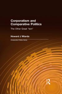 Corporatism and Comparative Politics