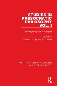 Routledge Library Editions: Ancient Philosophy