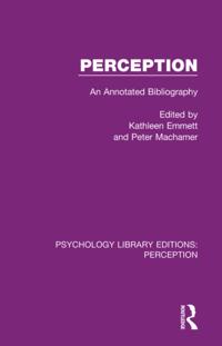 Psychology Library Editions: Perception