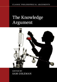 Kirjan kansi "The Knowledge Argument"