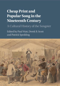 Kirjan kansi "Cheap Print and Popular Song in the Nineteenth Century"
