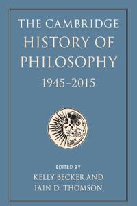 Kirjan kansi "The Cambridge History of Philosophy, 1945–2015"