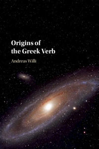 Kirjan kansi "Origins of the Greek Verb"
