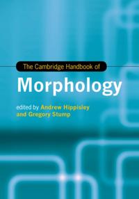 Cambridge Handbook of Morphology