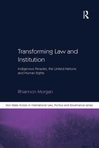 Non-State Actors in Global Governance