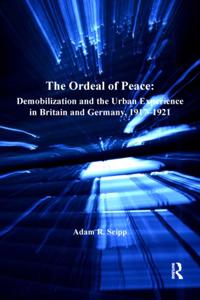 Routledge Studies in First World War History