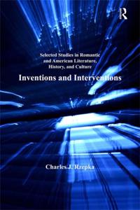 Selected Studies in Romantic and American Literature, History, and Culture