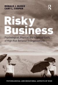 Psychological and Behavioural Aspects of Risk